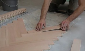 Укладка паркета