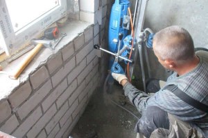 Алмазное сверление отверстийв Минске