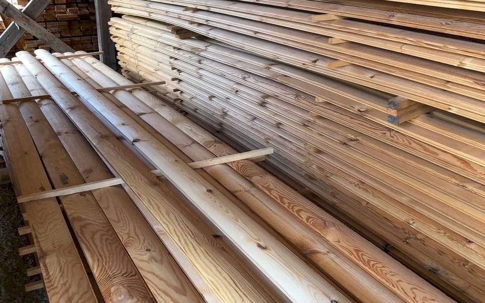 Доска обрезнаяв Мяделе